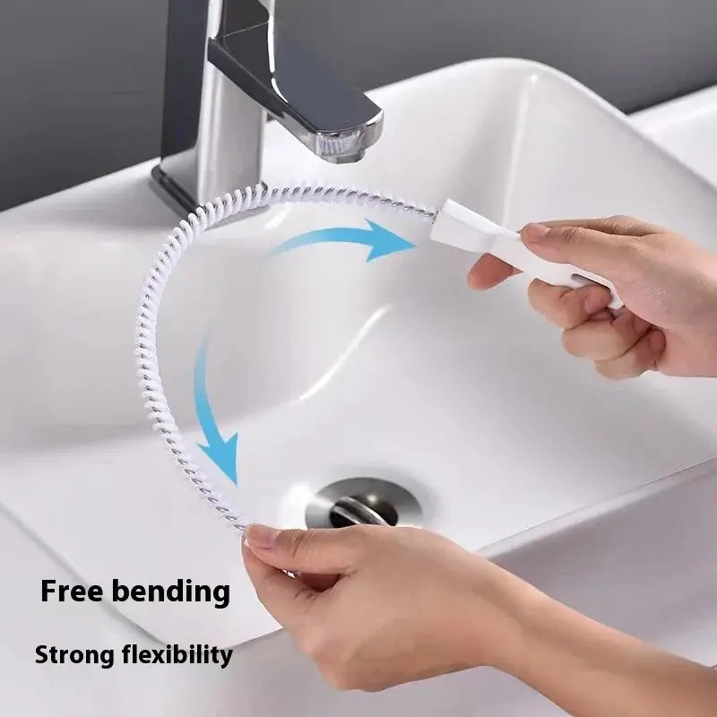FlexiBrush Pipe & Sink Drain Cleaner | Hair Remover & Unblocker Tool YNOM cornerstore