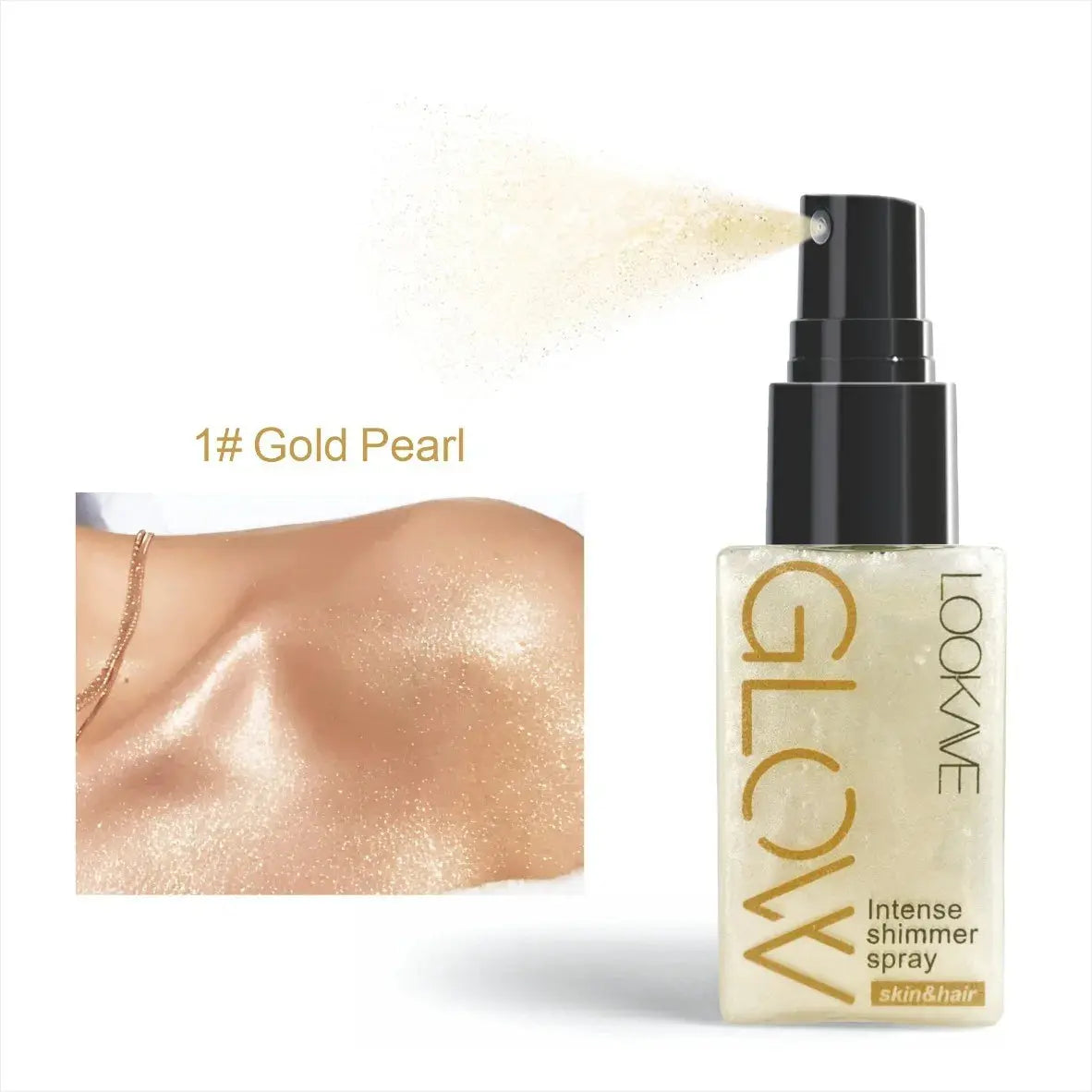 GlowLuxe Shimmering Body Oil – Deep Hydration & Iridescent Radiance for All-Day Glow IFANYUO Cosmetic Store