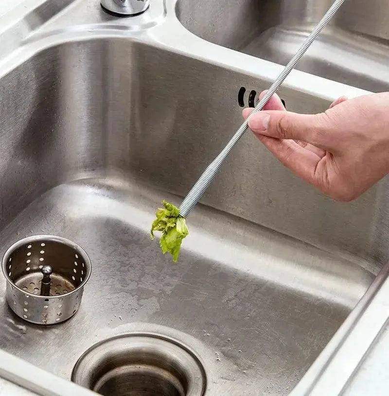 FlexiSnake 60cm Drain Cleaner | Sink, Pipe & Toilet Unblocker Tool YNOM cornerstore