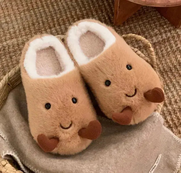 BreadSteps Toasty Slippers | Plush, Non-Slip Loaf-Inspired Comfort WHOHOLL lovely slipper Store