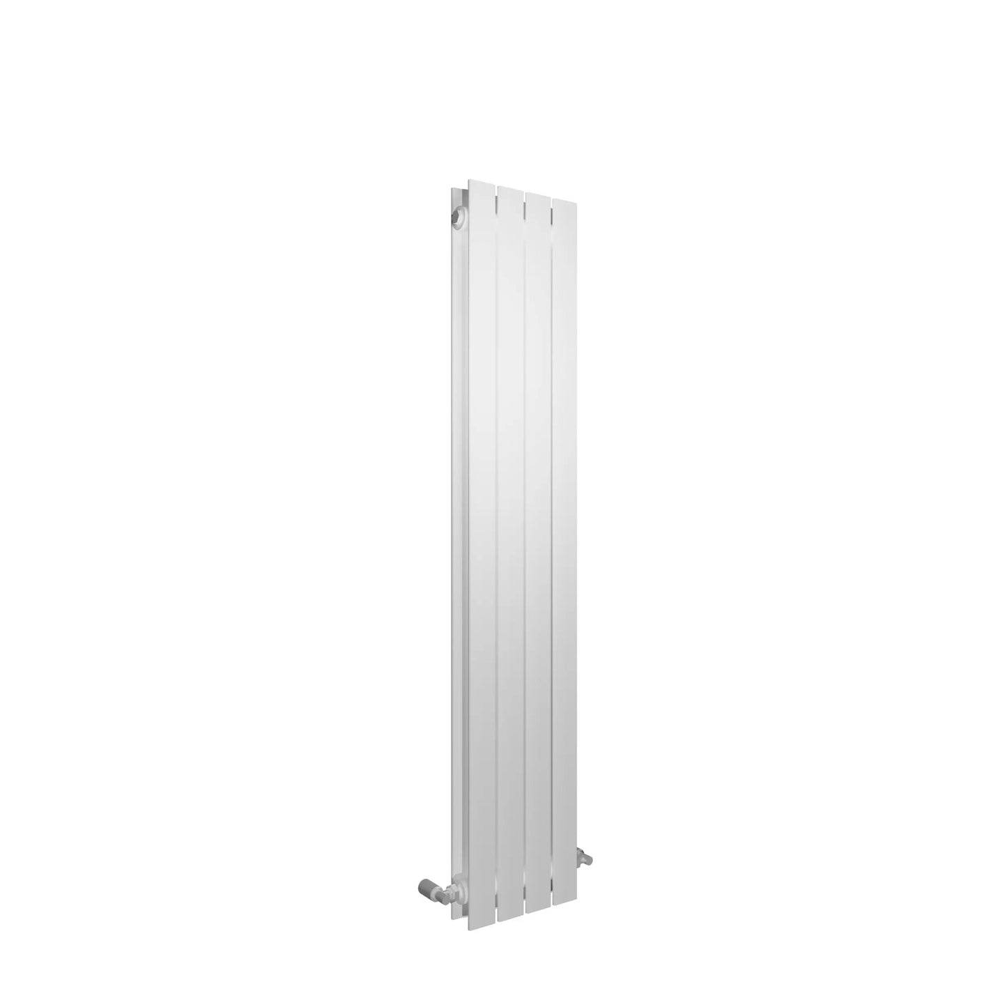 Flat White Vertical Designer Radiator – Modern Hydronic Heating with 30-Year Warranty Shop1103351075 Store