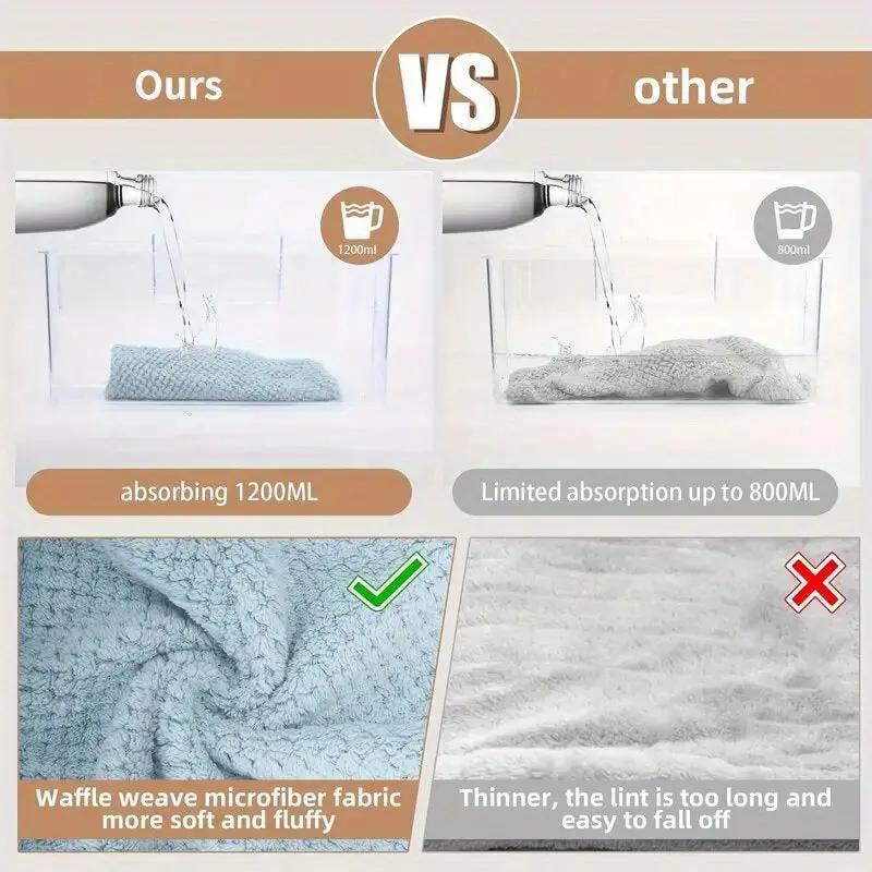 AuraWrap Anti-Frizz Microfiber Hair Towel - YNOM