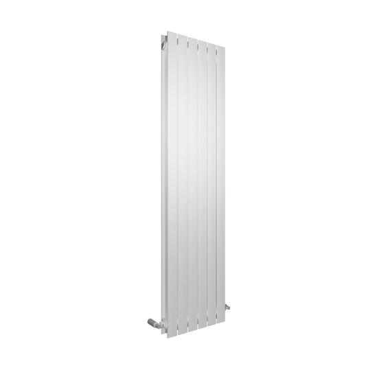 Flat White Vertical Designer Radiator – Modern Hydronic Heating with 30-Year Warranty Shop1103351075 Store