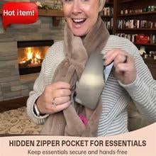 The CozyVault Plush Faux Fur Scarf | Soft Winter Neck Warmer