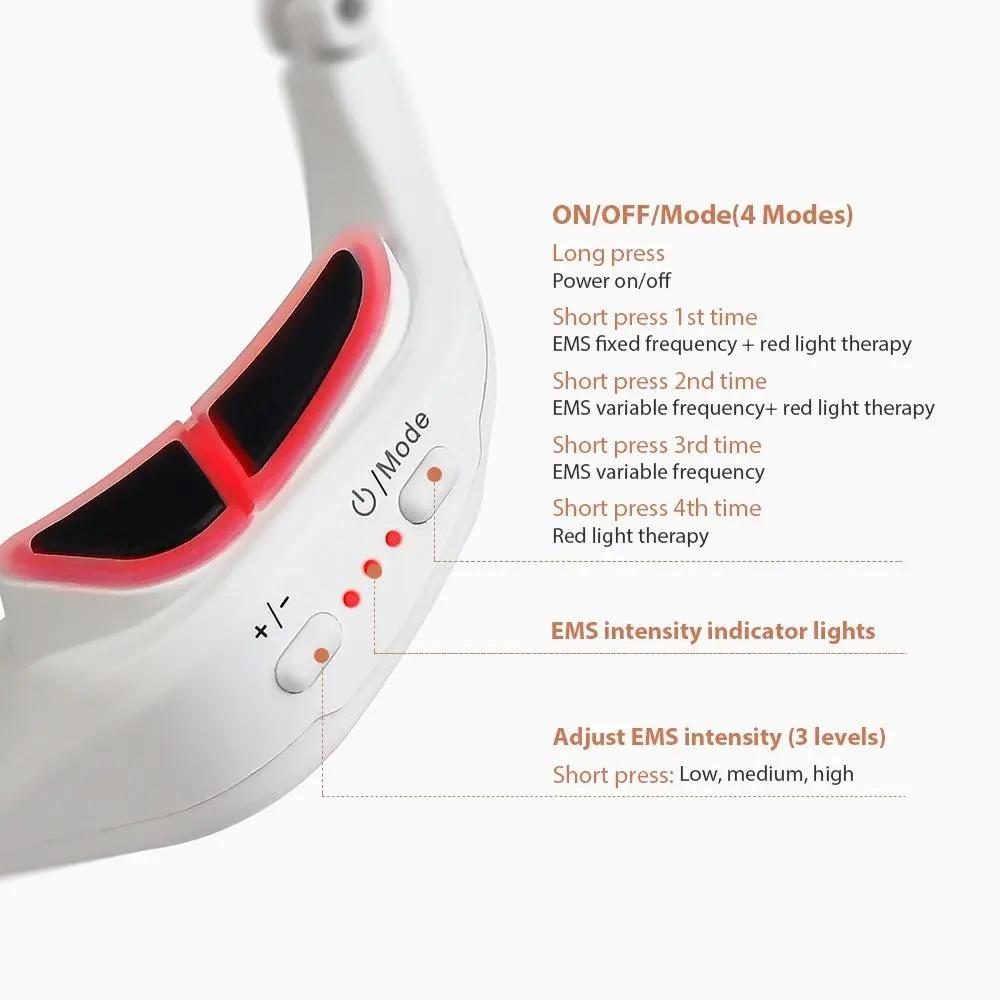 OptiRelax EMS & Red Light Eye Massager - YNOM