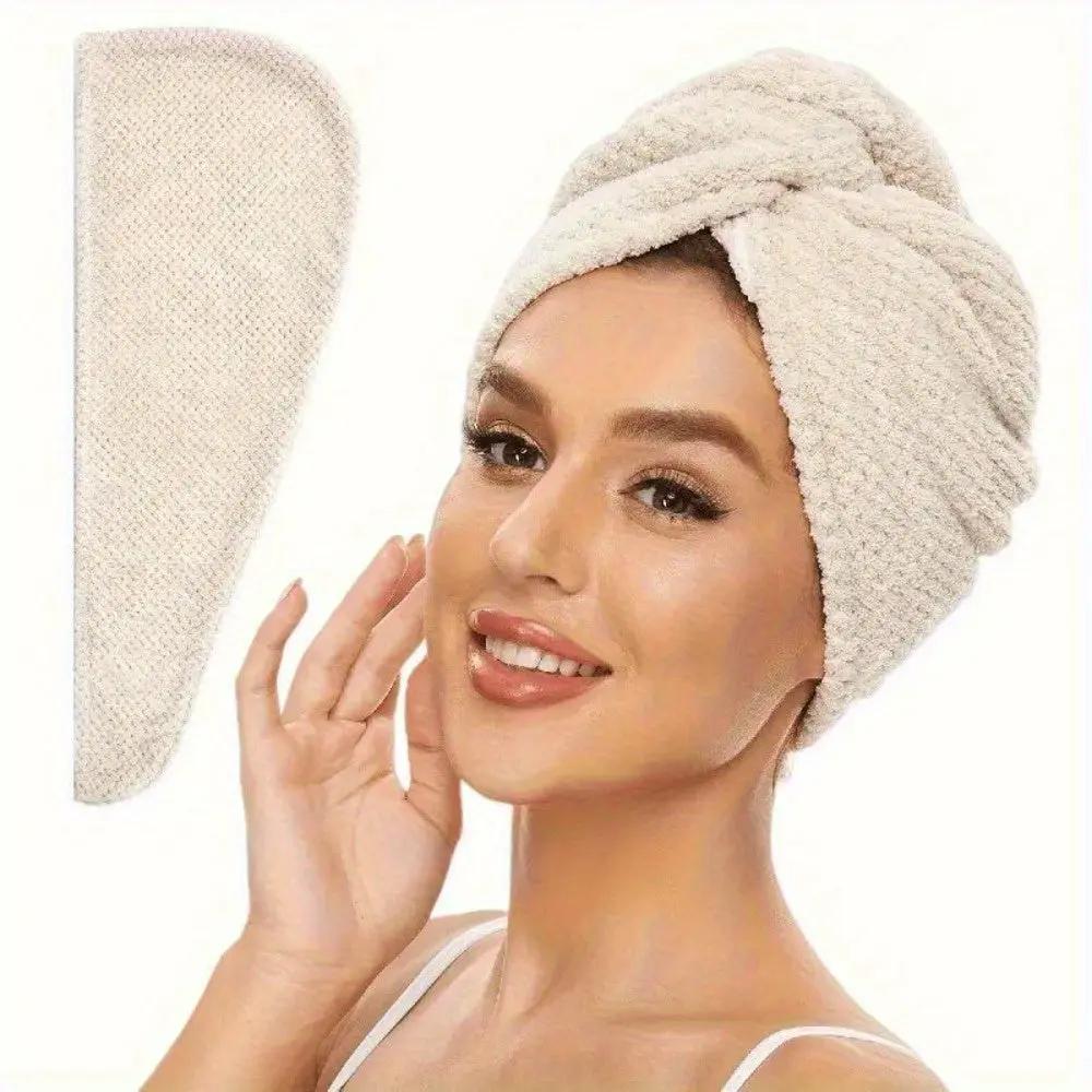 AuraWrap Anti-Frizz Microfiber Hair Towel - YNOM