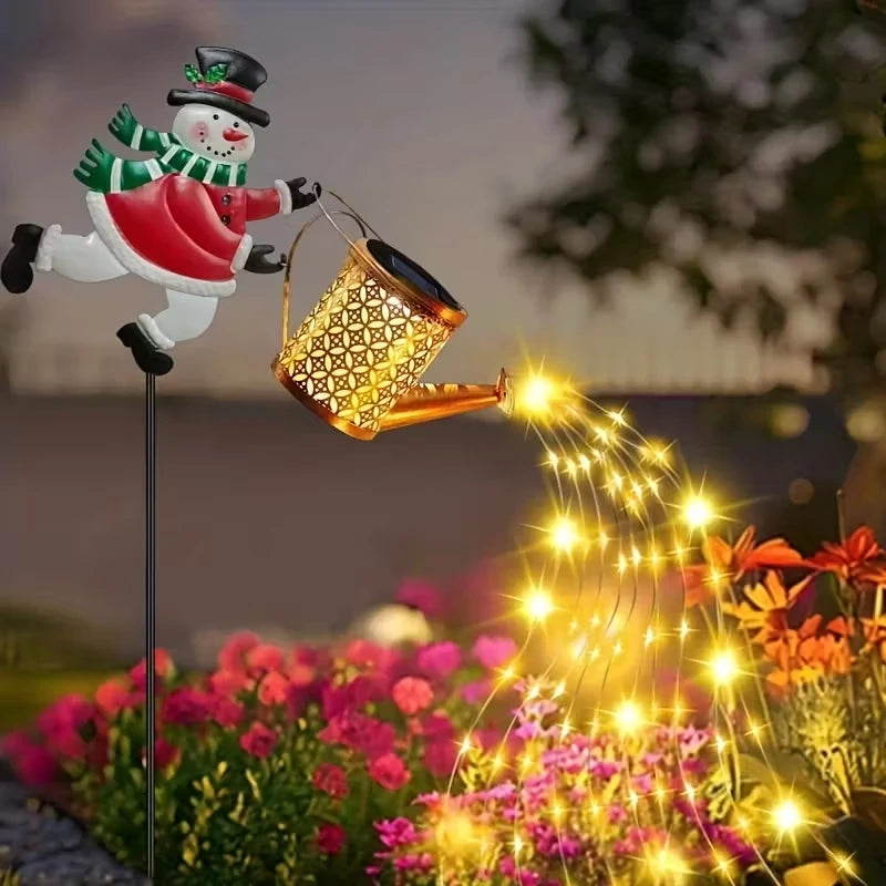 The SantaGlow Solar Watering Can Lights | Magical "Pouring" Garden Light - YNOM cornerstore
