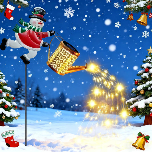 The SantaGlow Solar Watering Can Lights | Magical "Pouring" Garden Light - YNOM cornerstore