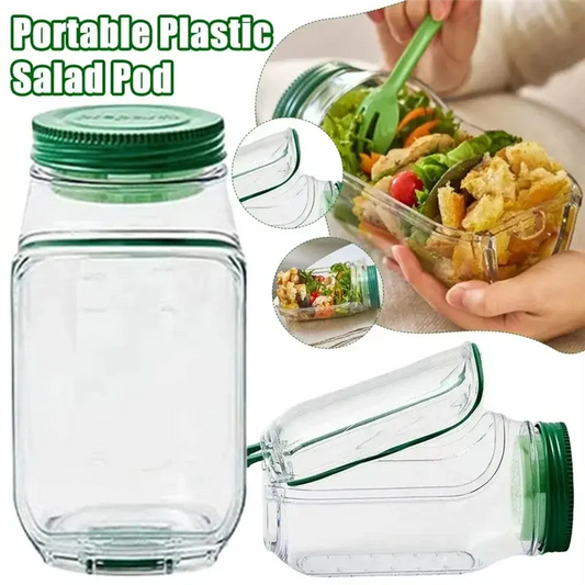 SaladGo Fresh Meal Container | Leak-Proof Portable Salad Bowl for On-the-Go Healthy Eating Shop1104909424 Store