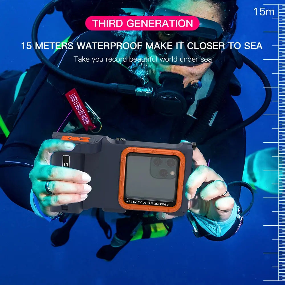 SeaProof – Ultimate Waterproof Phone Case for Swimming, Snorkeling & Beach Adventures 🌊💧 Shop1102525143 Store