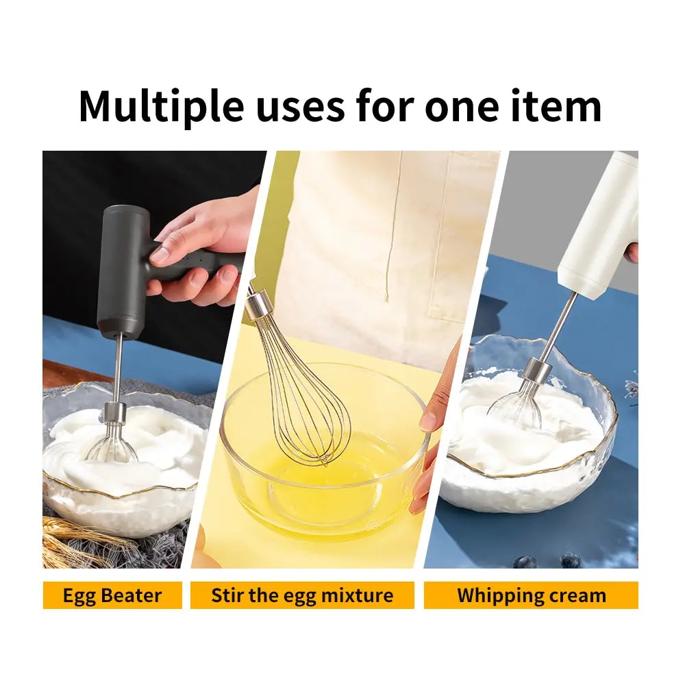 WhipLite Cordless Hand Mixer | 3-Speed USB Rechargeable Whisk YNOM cornerstore
