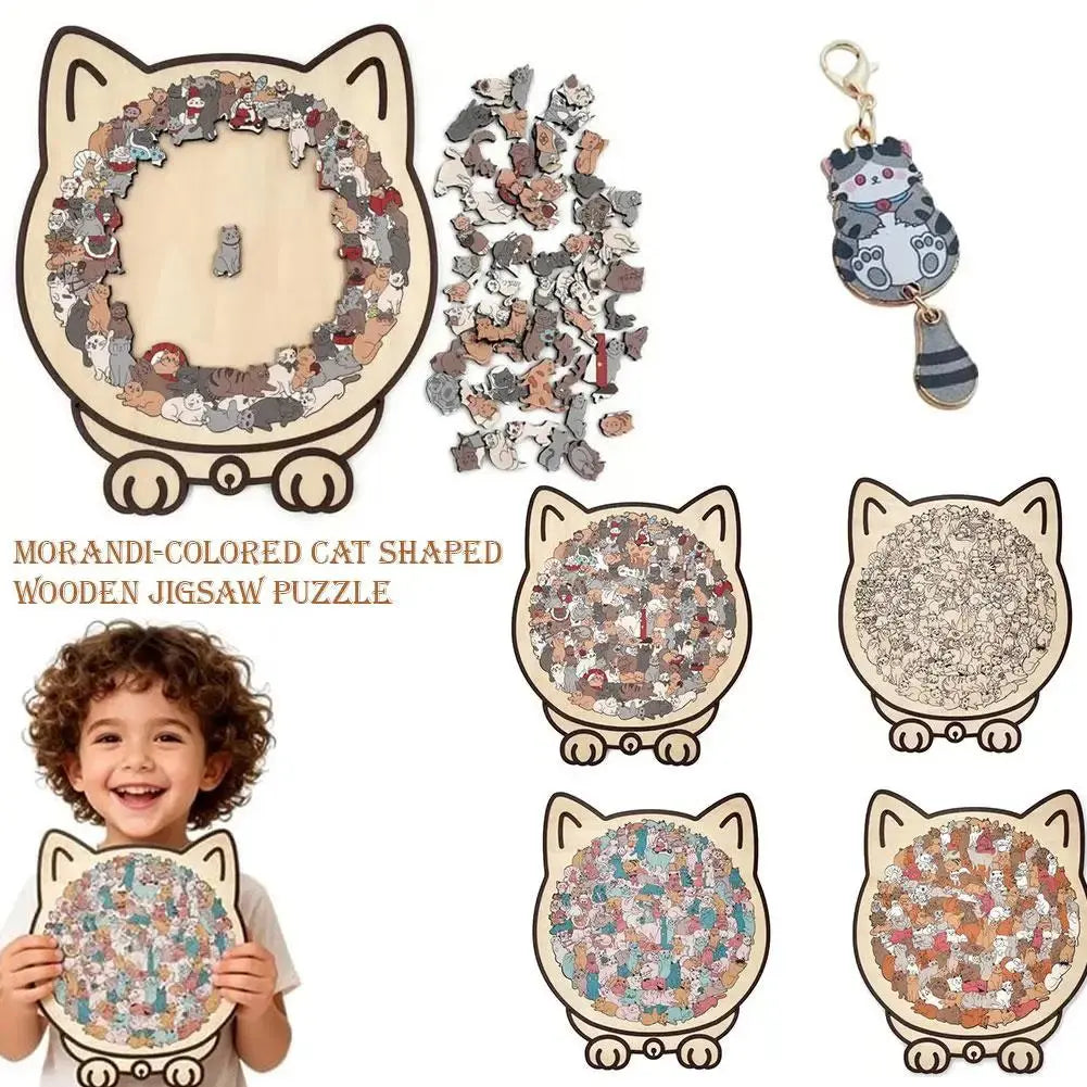 PurrfectMind Calm Cat Jigsaw Puzzle | A Mindful Escape for Adults (135 Pieces) Yoomi Store