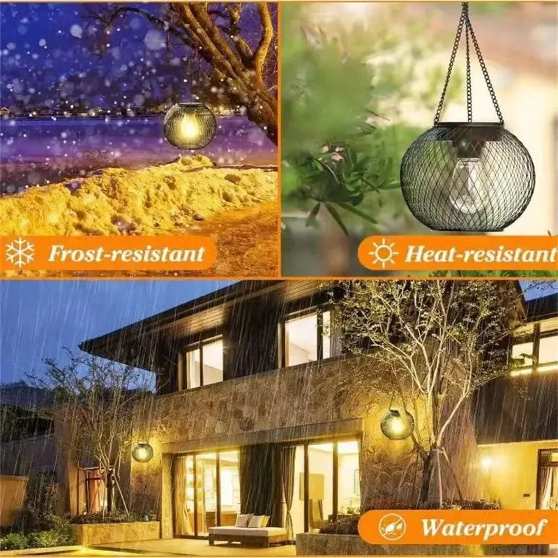 Radiance Glow Solar Garden Lantern | Waterproof Decorative Light - YNOM