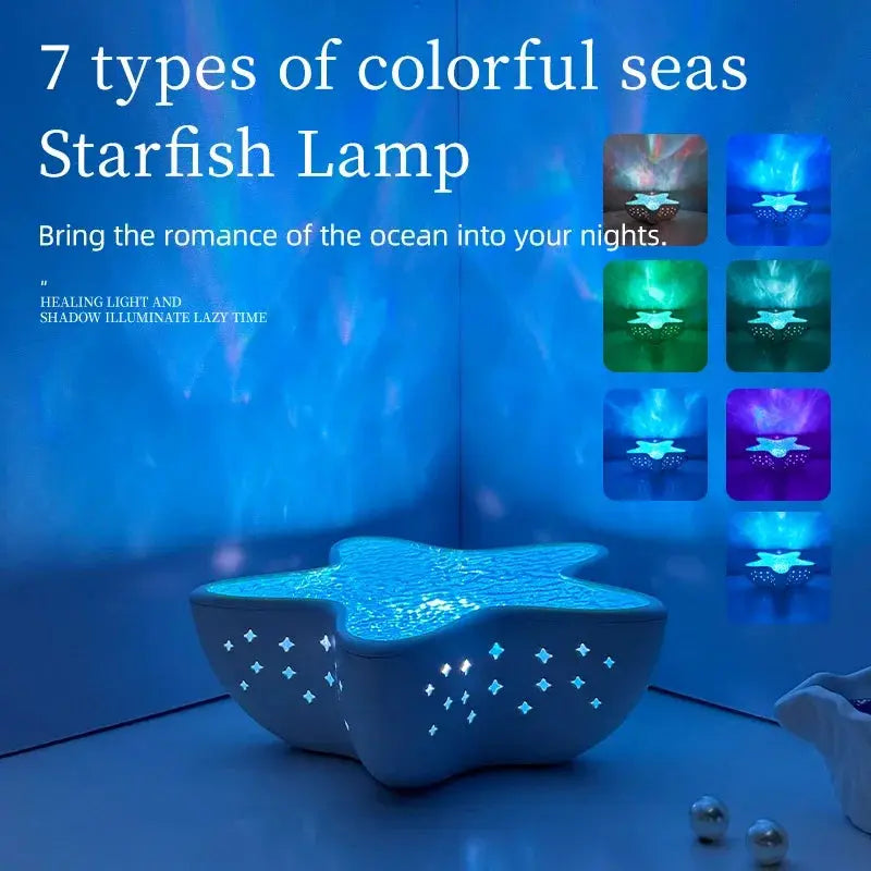 Starry Glow Starfish Projector | Calming Ocean & Starry Night Light Shop1103745404 Store
