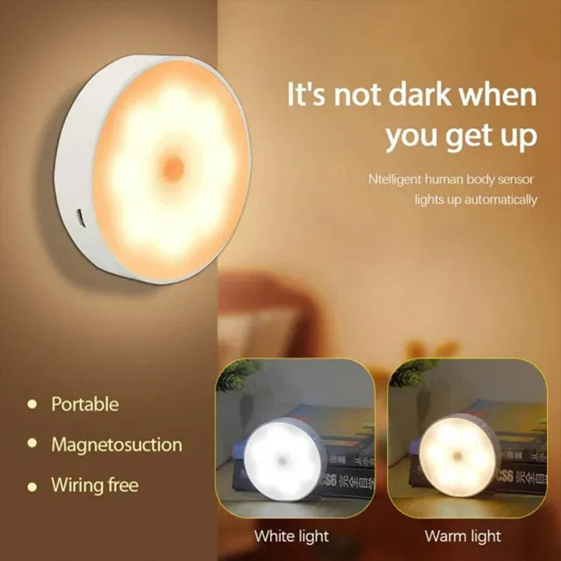 PathGlow Motion Sensor LED Light | USB Rechargeable for Cabinets & Stairs Stone's Store
