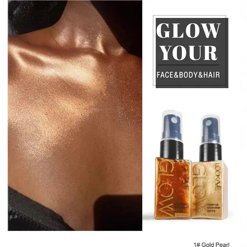 GlowLuxe Shimmering Body Oil – Deep Hydration & Iridescent Radiance for All-Day Glow IFANYUO Cosmetic Store