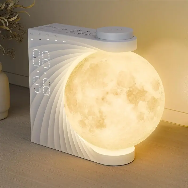 LumiRise Sunrise Simulation Alarm Clock | Wake-Up Light & Sleep Aid - YNOM