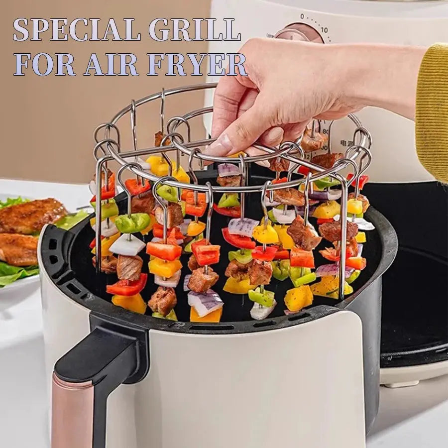 AeroGrill 3-in-1 Air Fryer & Vertical Rotisserie Grill Kitchen Utensils Store