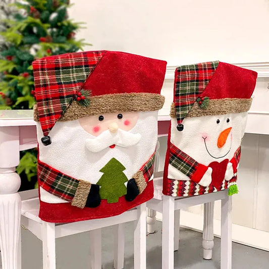 FestivaSeat Christmas Chair Covers | Instant Holiday Dining Decor Modern Family Store