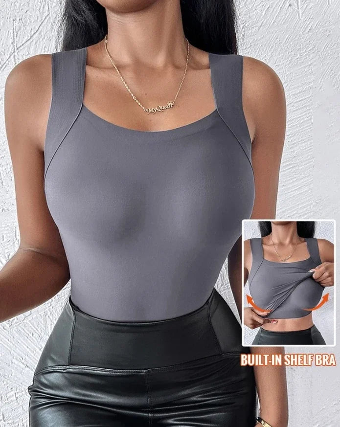 The WarmLift Thermal Bra Top | Built-in Bra & Body Shaper