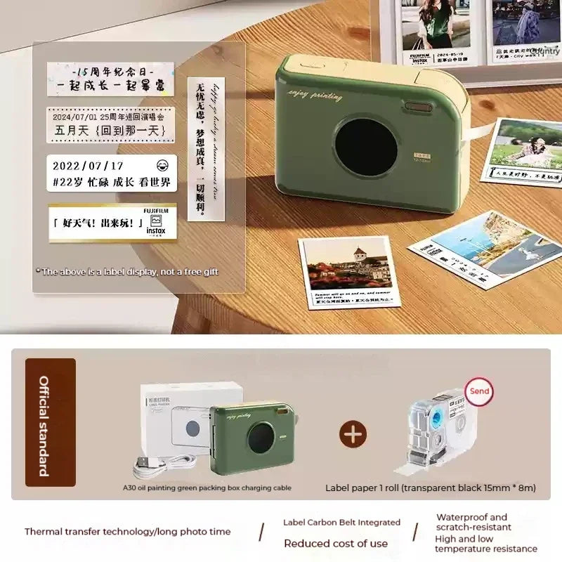 The LabelRibbon Bluetooth Ribbon Printer | for Custom Logos, Names & Gifts - YNOM cornerstore