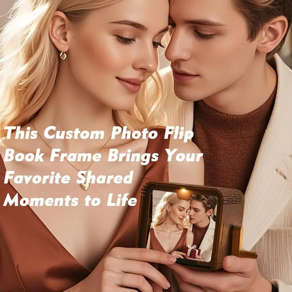 MemoFlip Personalized Wooden Memory Box | Heirloom Keepsake Box HoHempy Store