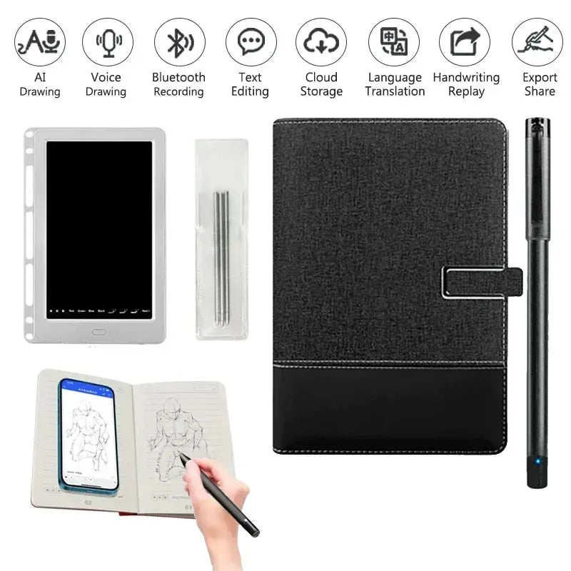 SyncNote Smart Reusable Notebook & Pen Set | Digitize Your Handwriting luxuglow S-power Store