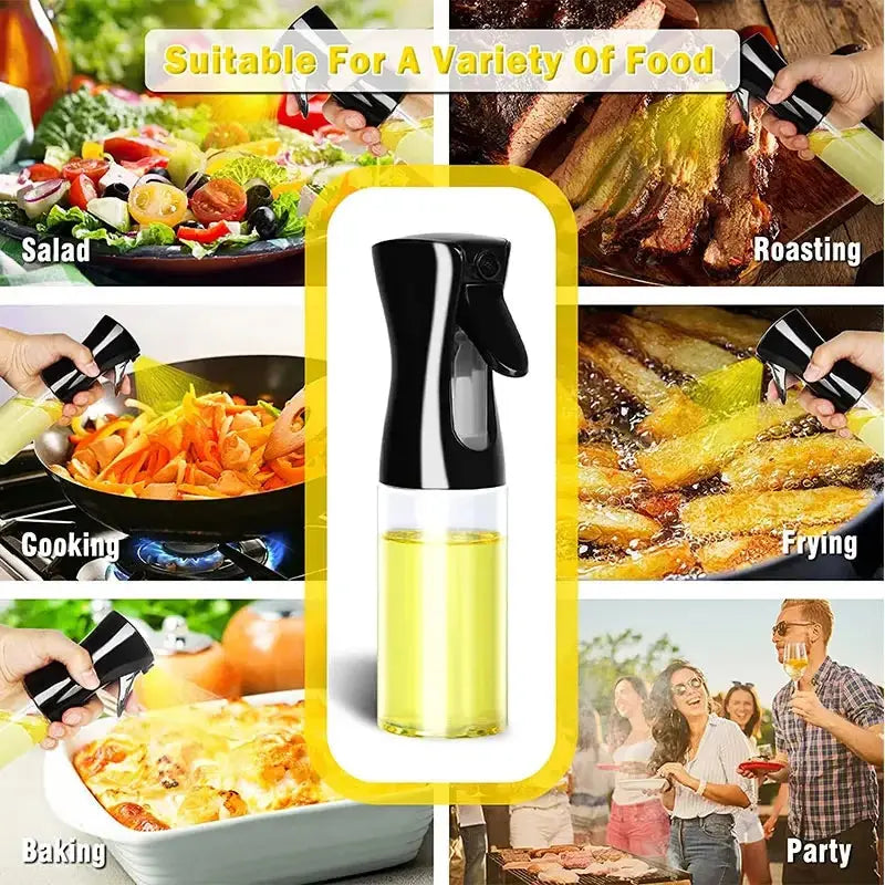 TG Mistify™ Oil Sprayer – Fine Mist Bottle for Cooking, BBQ & Baking Moon Brown Store