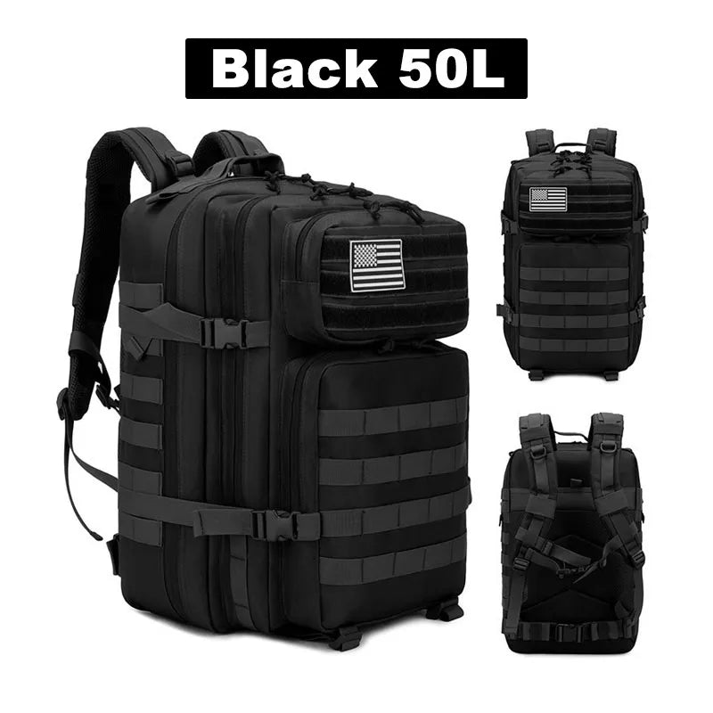 Stryker 50L Modular Tactical Backpack | Waterproof MOLLE Rucksack Stone's Store