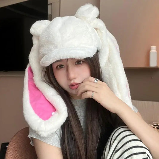 The BunnyBloom Ruffle Brim Bucket Hat | Cute Sun Protection