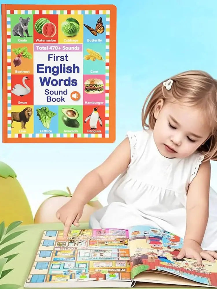 WordWhiz – 300+ Interactive English Sound Board for Kids | Fun, Screen-Free Language Learning Toy HEYHEY Worldwide Dropshipping Store