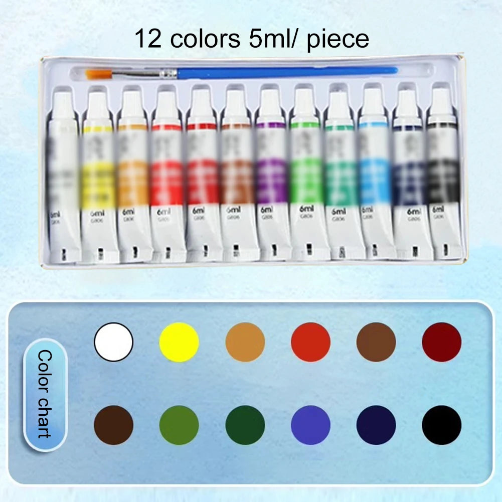 AquaTrek Pocket Watercolor Palette | All-in-One Travel Paint Set Delightful Finds Deal Store