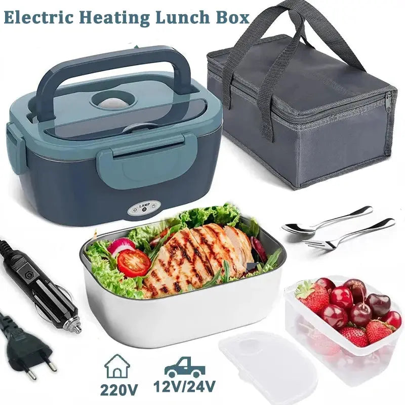 HotBoxGo Portable Electric Lunch Box – Keep Meals Hot & Fresh Anywhere | USB Food Warmer for Travel, Work & Car Hmeily Official Store