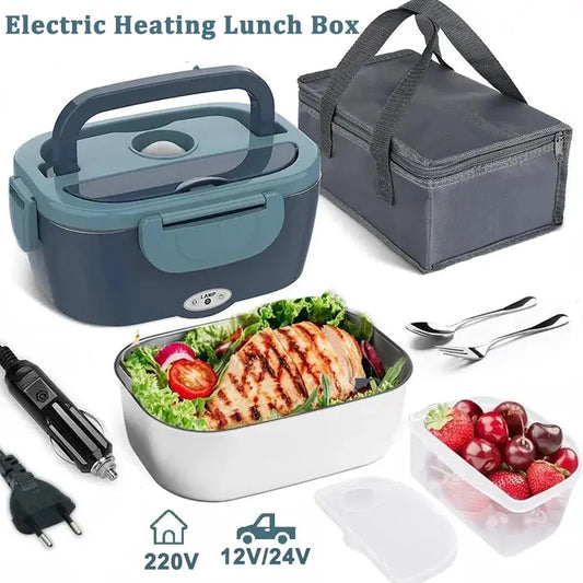 HotBoxGo Portable Electric Lunch Box – Keep Meals Hot & Fresh Anywhere | USB Food Warmer for Travel, Work & Car Hmeily Official Store