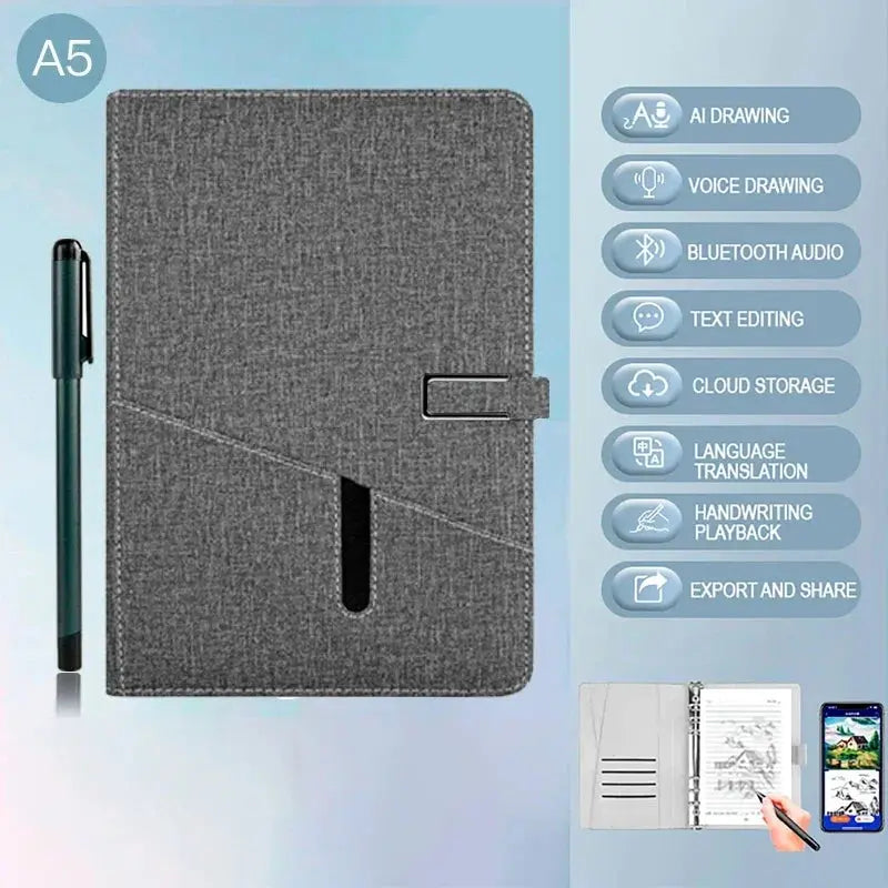SyncNote Smart Reusable Notebook & Pen Set | Digitize Your Handwriting luxuglow S-power Store