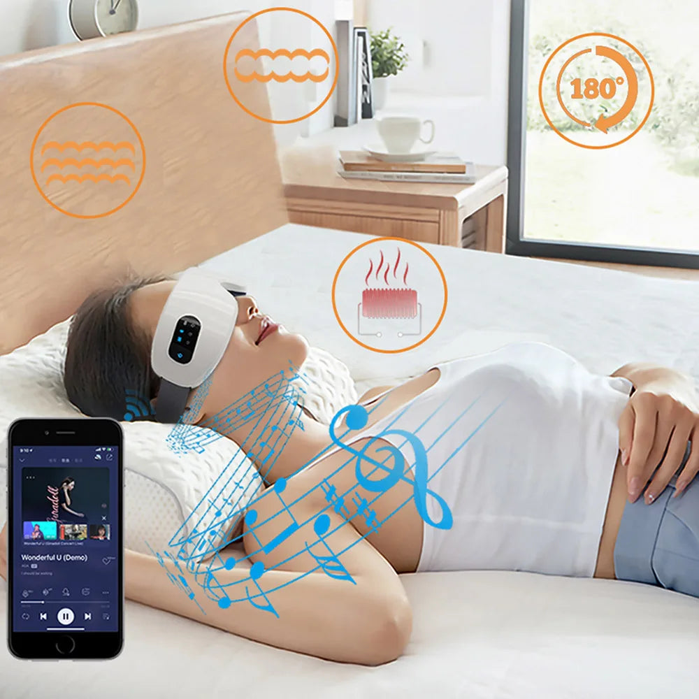 The EyeZen Heated Smart Eye Massager | with Bluetooth Music & Vibration - YNOM cornerstore