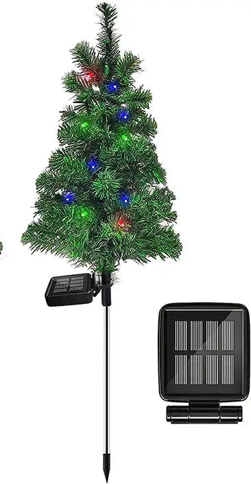 MerryRay Solar Christmas Tree Path Lights | Set of 2 - YNOM
