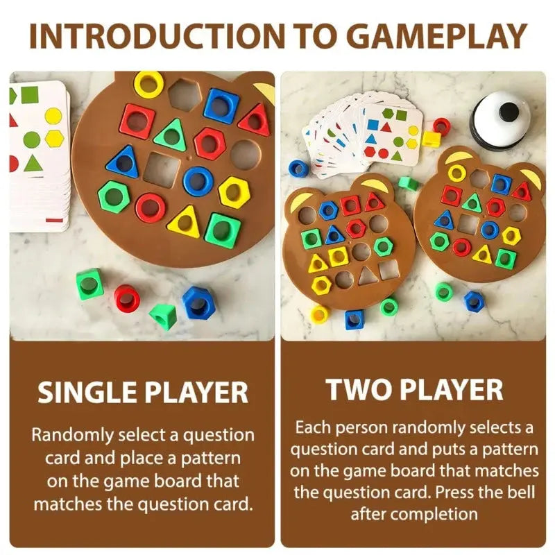 Shape & Learn | Educational Montessori Toy for Toddlers Good Kids Choice Toys Store