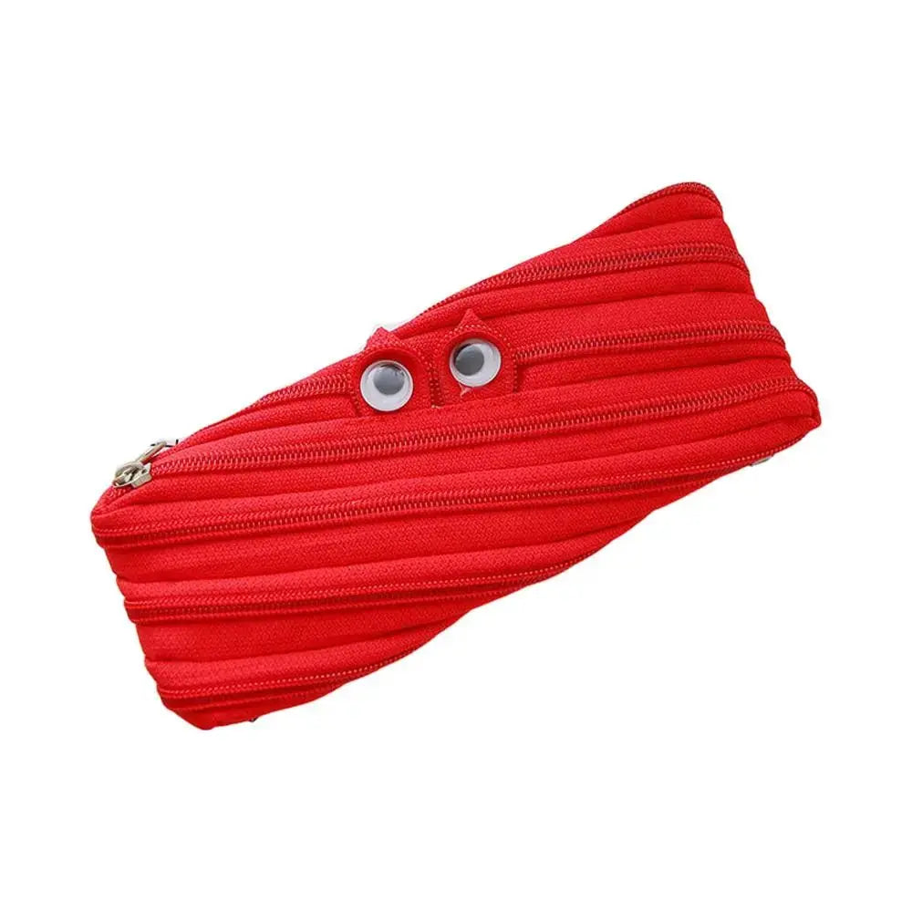 SmileZip One-Zip Pencil Pouch | Cute & Spacious Organizer for Daily Use The Rose Bag Store