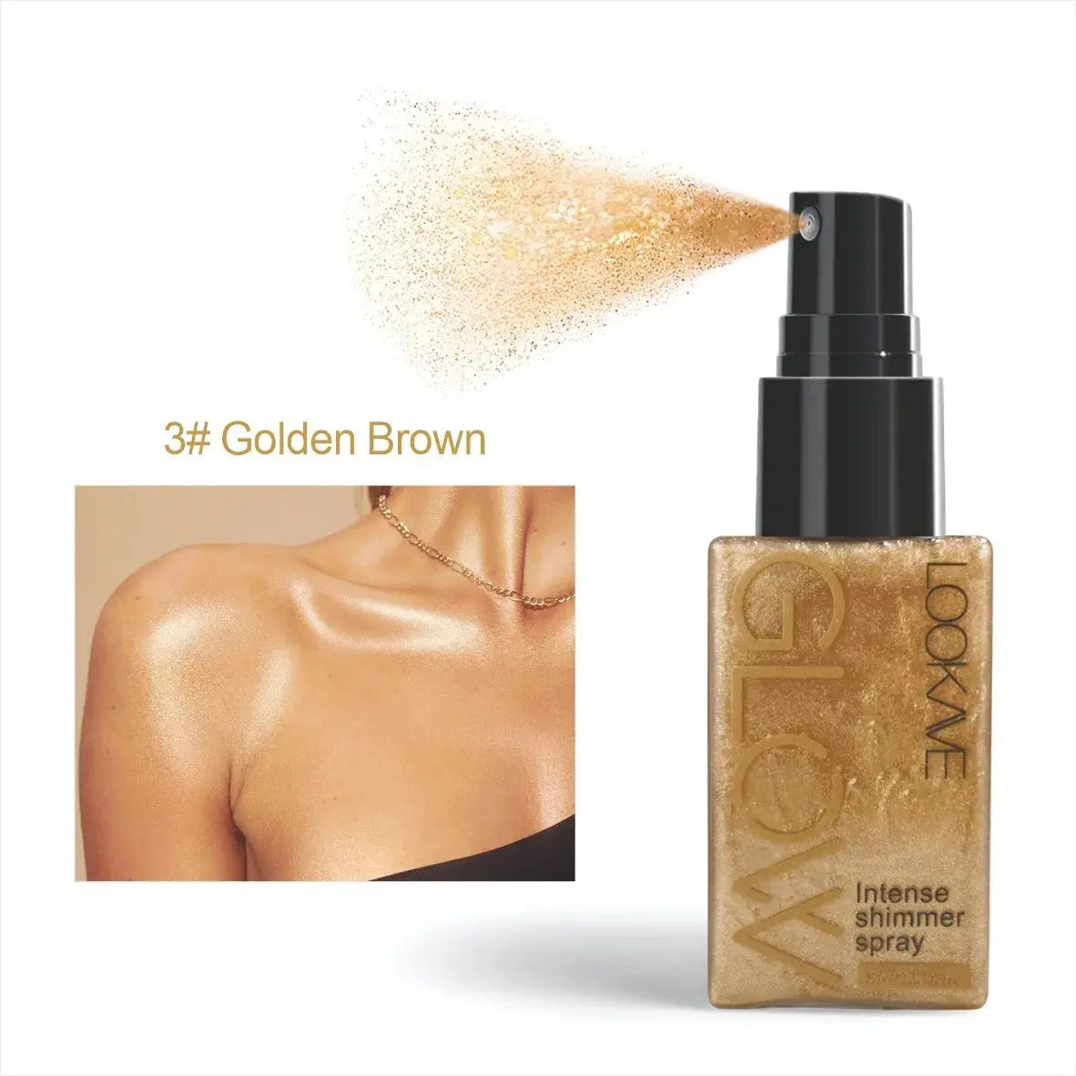 GlowLuxe Shimmering Body Oil – Deep Hydration & Iridescent Radiance for All-Day Glow IFANYUO Cosmetic Store