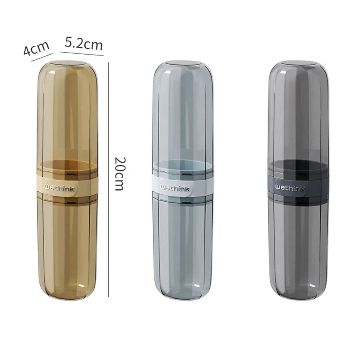 AuraClean Travel Toothbrush & Cup Case - YNOM