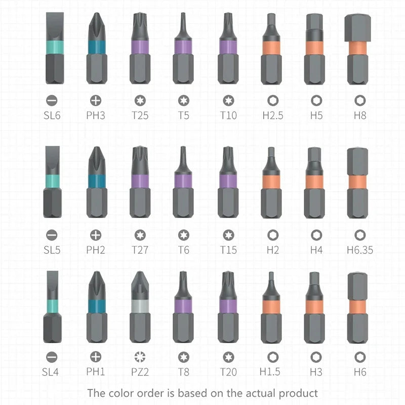 FixMaster 24-in-1 Precision Ratchet & Screwdriver Set | For Electronics & DIY YY33 Lovely Store