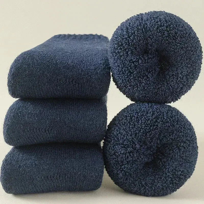 CozyCloud Fleece Wool Socks – Ultra Soft, Non-Slip Thermal Comfort for Cold Weather Apilen Official Store
