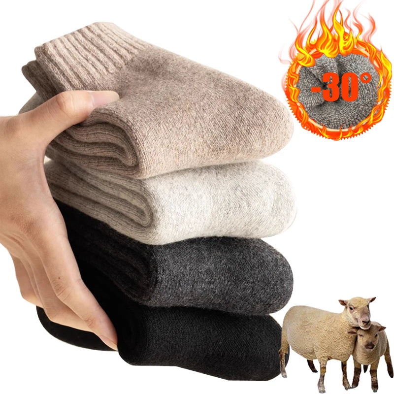 The WoolWarmth Premium Merino Wool Socks | For Ultimate Winter Comfort - YNOM cornerstore