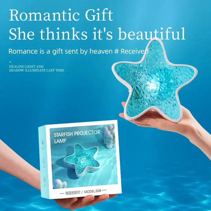 Starry Glow Starfish Projector | Calming Ocean & Starry Night Light Shop1103745404 Store