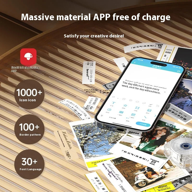 The LabelRibbon Bluetooth Ribbon Printer | for Custom Logos, Names & Gifts - YNOM cornerstore