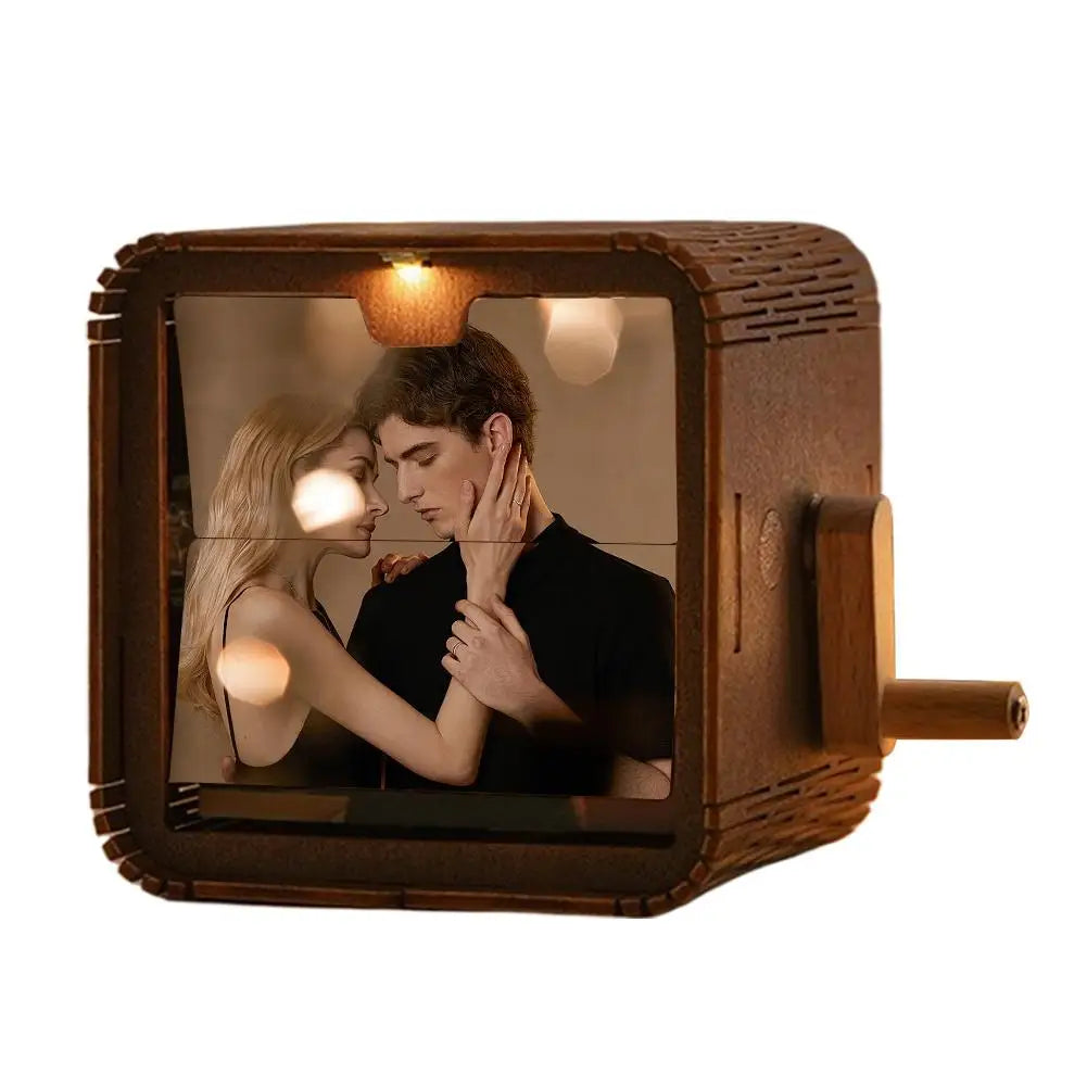 MemoFlip Personalized Wooden Memory Box | Heirloom Keepsake Box HoHempy Store