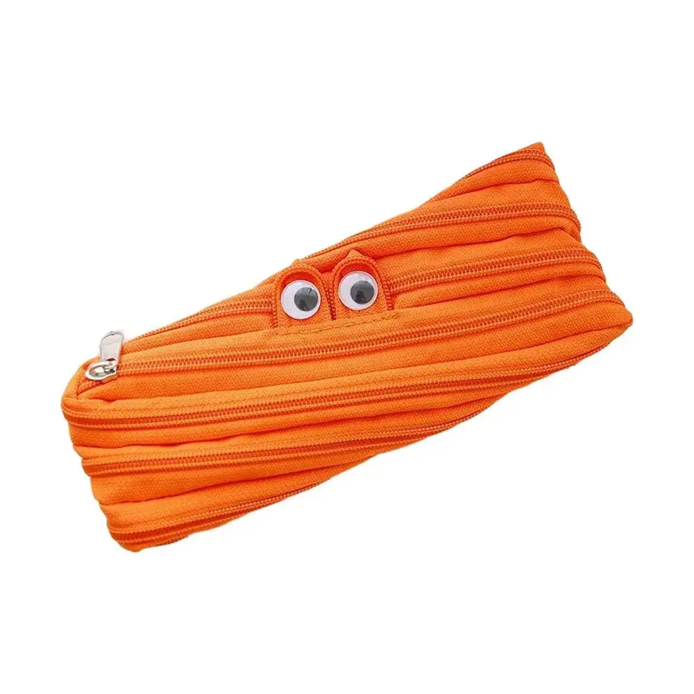 SmileZip One-Zip Pencil Pouch | Cute & Spacious Organizer for Daily Use The Rose Bag Store