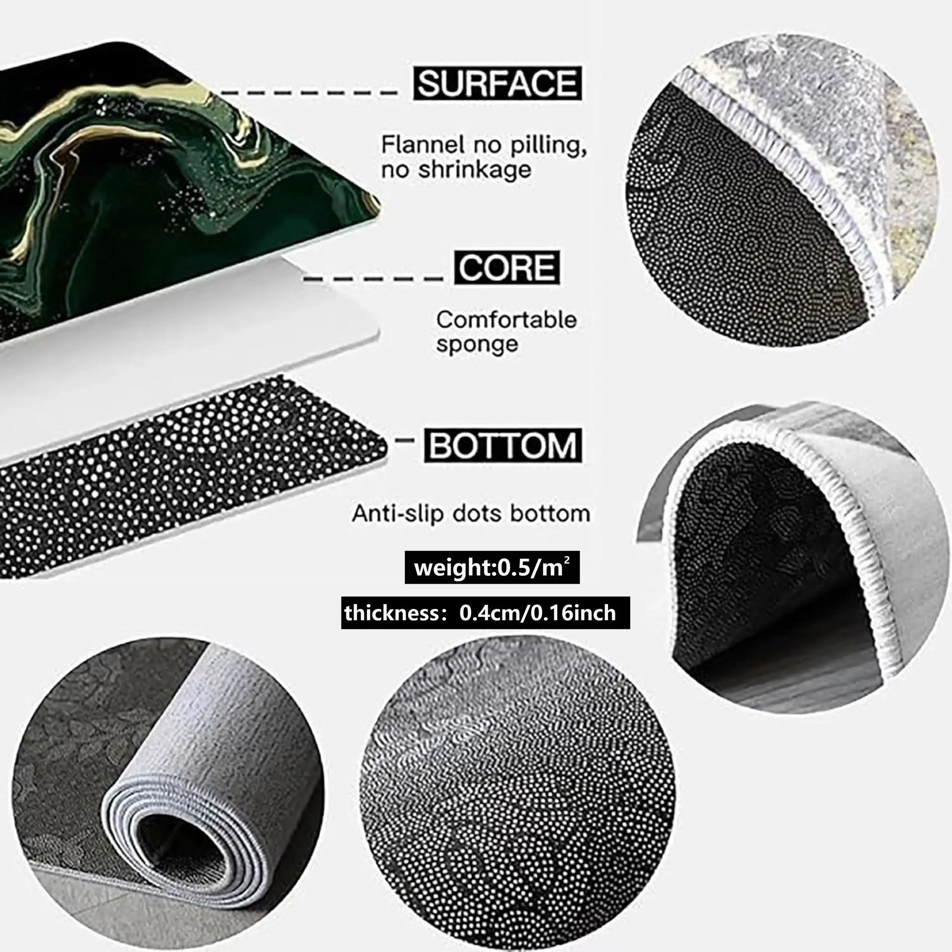 SantaStep – Cozy Christmas Tree Carpet Runner | Festive Anti-Slip Holiday Rug Shop1103185396 Store