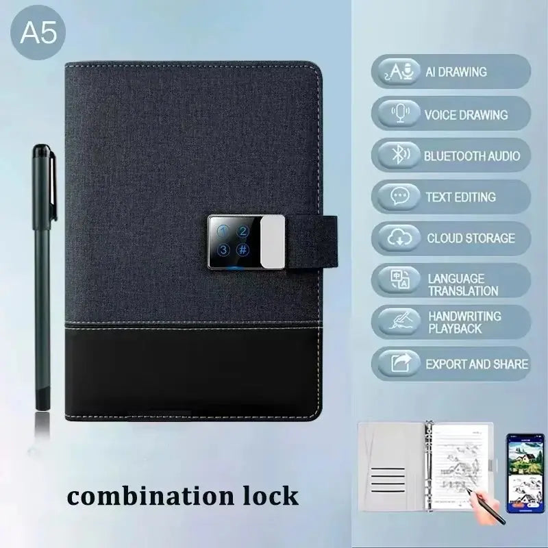 SyncNote Smart Reusable Notebook & Pen Set | Digitize Your Handwriting luxuglow S-power Store